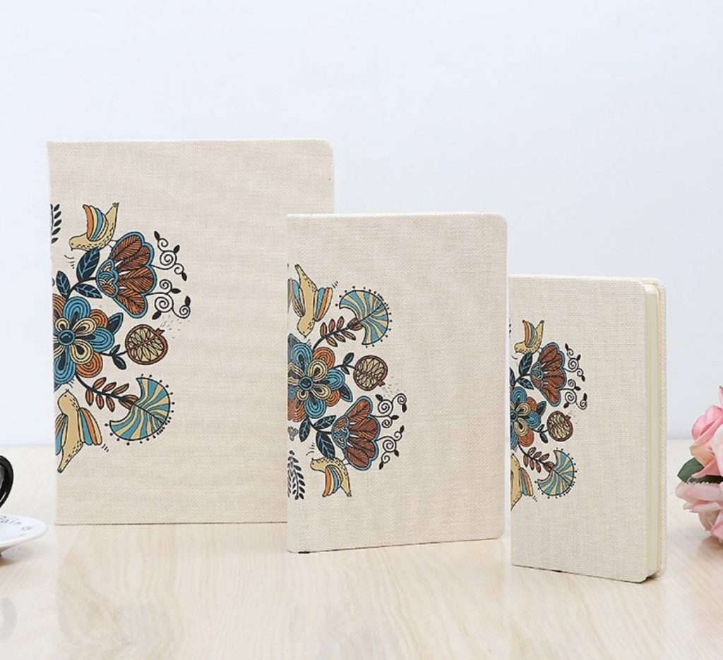 sublimation linen notebook