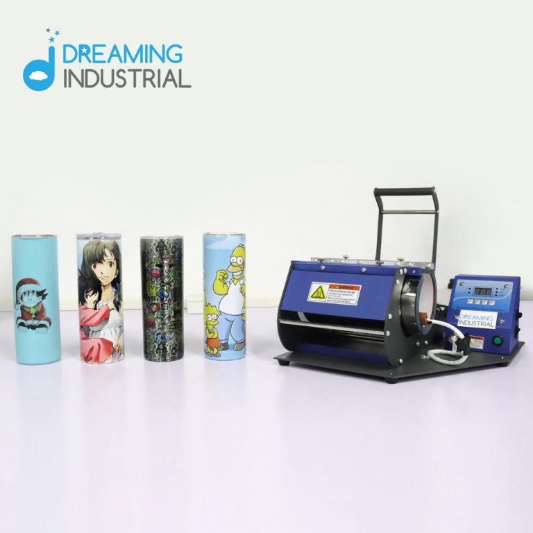 Sublimation 20oz skinny Tumbler Heat Press - Dreaming Sublimation