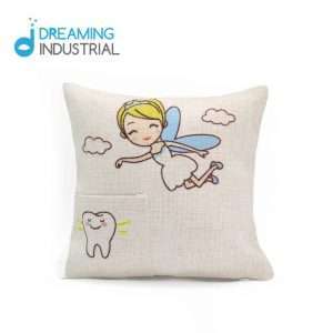 Sublimation Linen Tooth Fairy Cushion Cover
